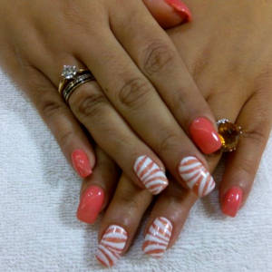 Stylish Nail Art Shimmer