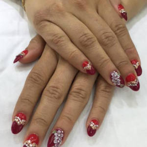 Bridal Nail Art